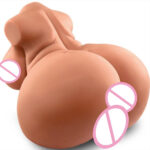 BBW Spank Sex Doll for Men – Realistic Curvy BBW Torso, Dual Channels (Vagina + Anal), Droplet Tits & Lifelike Vagina, Plump Figure with Hot Curves, Male Adult Toy