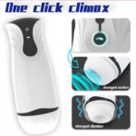 Suction Vibrating Masturbator for Men – 10+4 Modes with One-Key Burst, 13cm Deep Suction, Realistic TPE Material, USB Rechargeable Male Adult Toy - Image 2