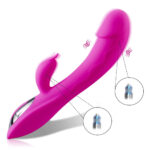 3-Point G-Spot Stimulator for Women – Clitoris & Urine-Spot Vibrator, 7 Speeds, Waterproof Adult Toy - Image 3